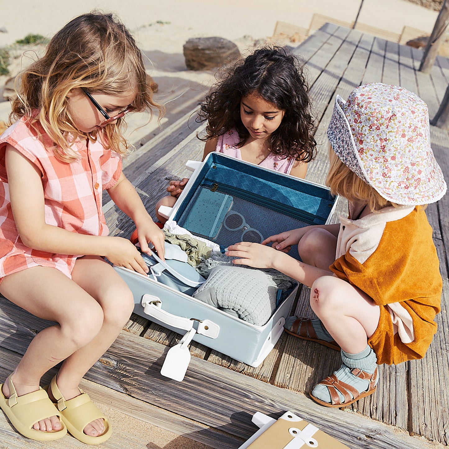 See-Ya Suitcase – Steel Blue