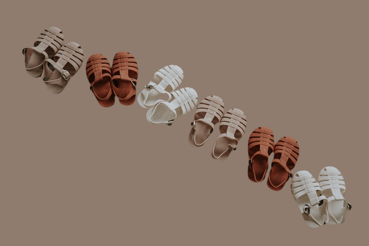 Jelly sandals cloud