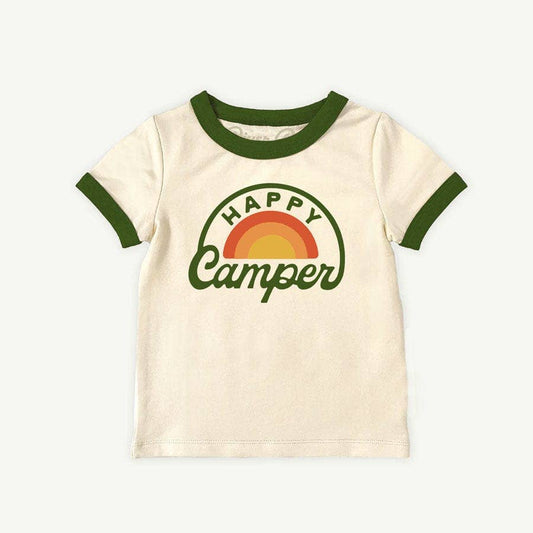 Happy Camper Vintage Ringer (Youth)