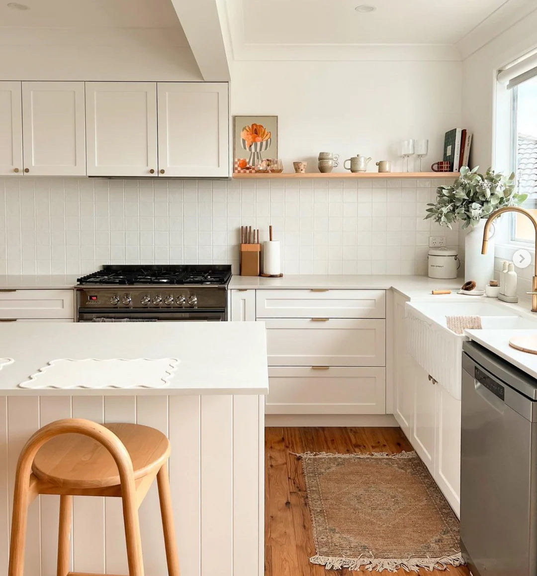 Wiggly Placemat Crème