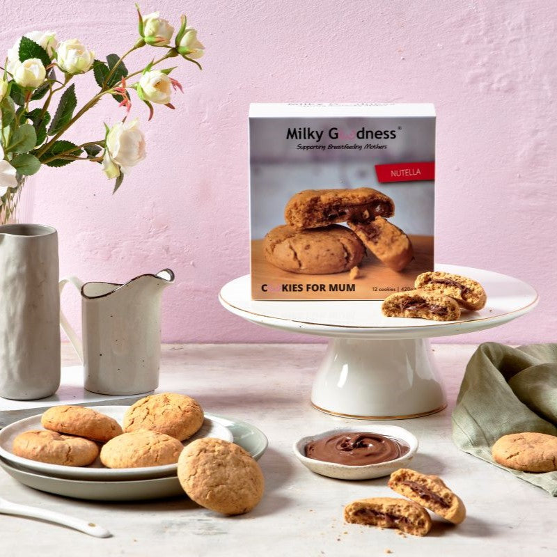 Nutella Lactation Cookies by Milky Goodness