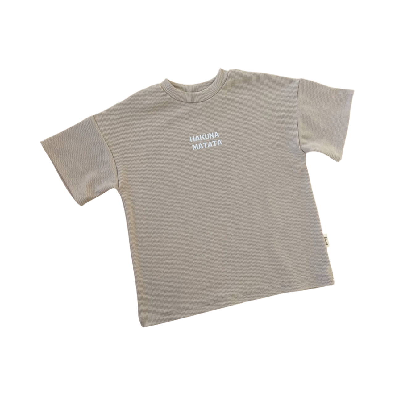BOX TEE - PEANUT BUTTER