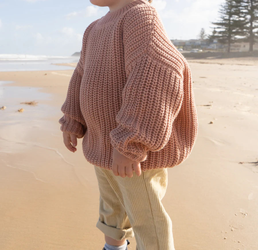 CHUNKY KNIT | TERRACOTTA