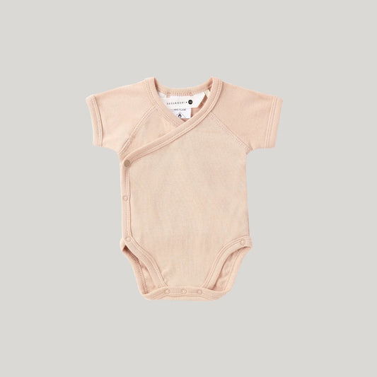 Organic kimono bodysuit - husk
