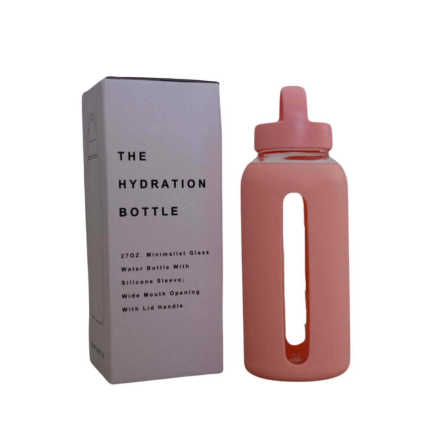 The Hydration Bottle - Coral
