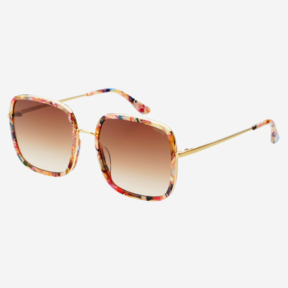 Cosmo Acetate Womens Square Sunglasses