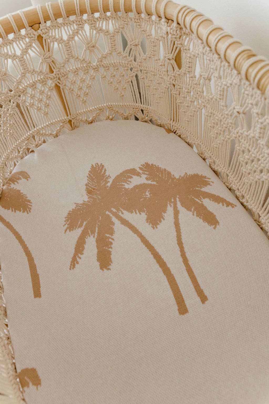 Palm Tree Blanket - Tan