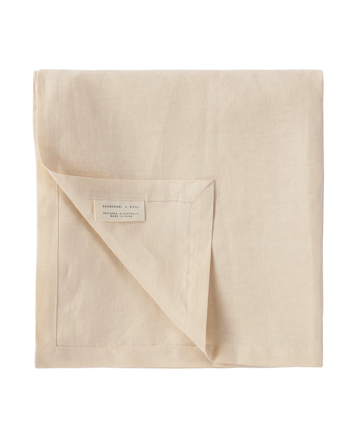 linen swaddle. eggshell