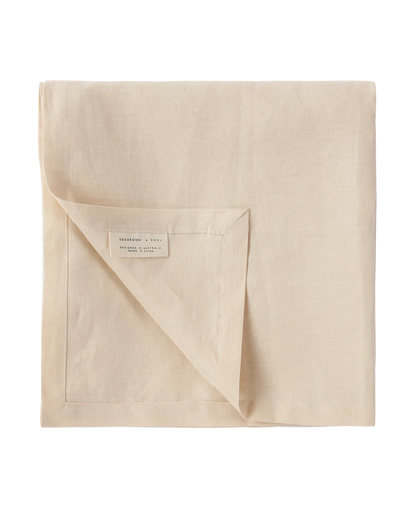 linen swaddle. eggshell