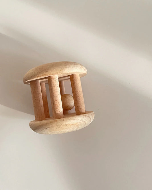 baby wooden rattle toy