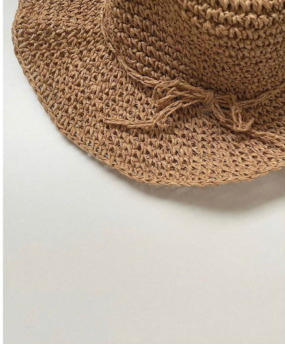 straw hat - natural small