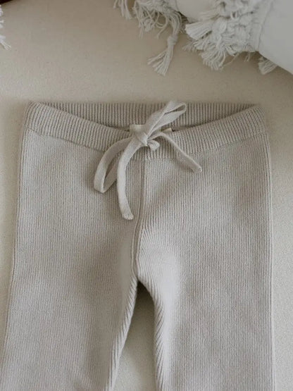 Taupe Knit Legging