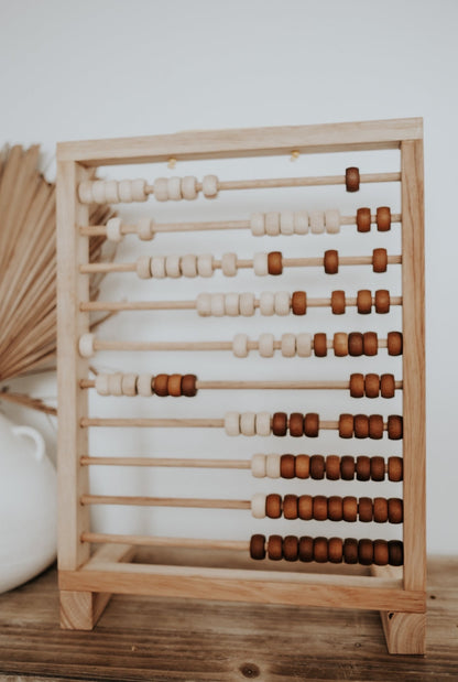 Natural folding abacus