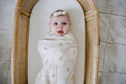 Cotton & Bamboo Swaddle - Fleur