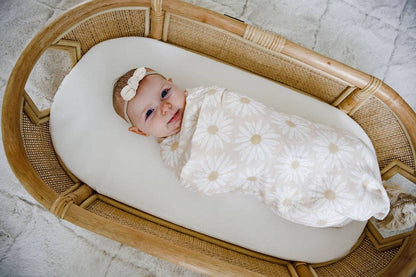 Cotton & Bamboo Swaddle - Fleur