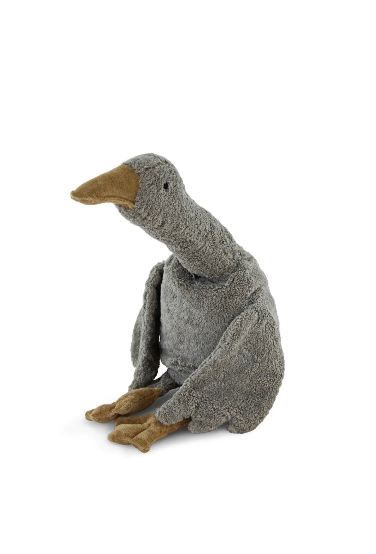 SENGER Cuddly Animal - Goose Large Grey Vegan w removable Heat/Cool Pack