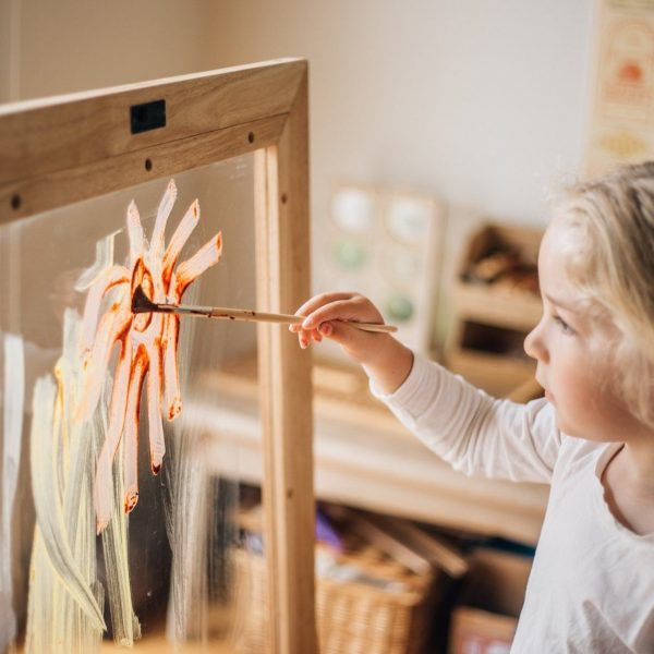 Toddler Perspex Easel (pre order early June delivery) - Monkeynmoo