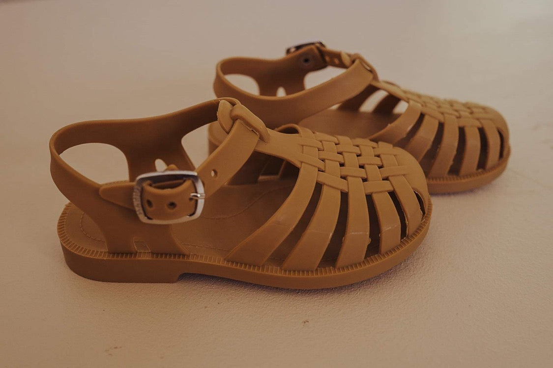 Jelly sandals - Mustard